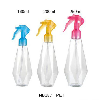 Plastic Pet Trigger Sprayer Bottle for Cosmetics (NB387)